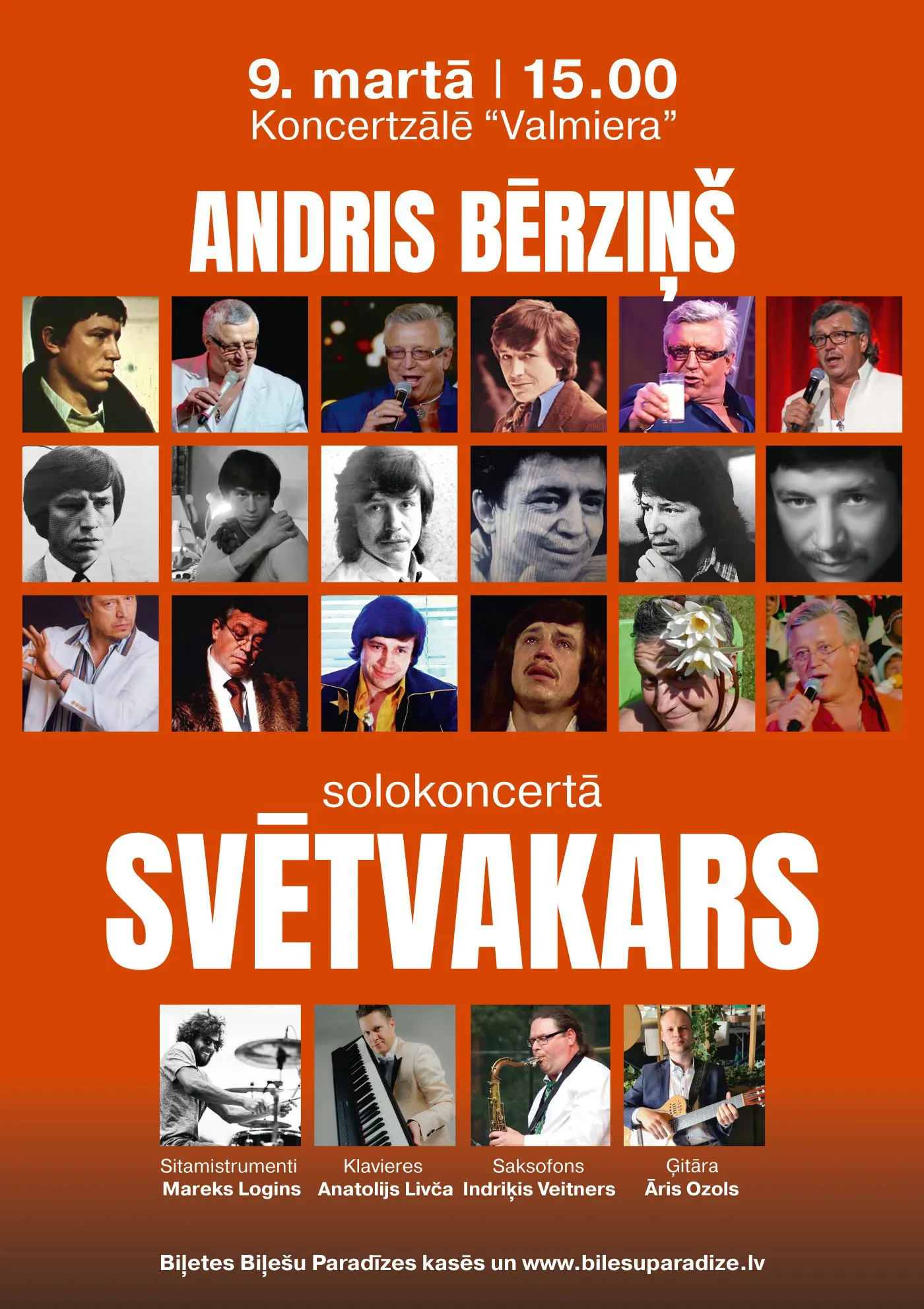 ANDRIS BĒRZIŅŠ solokoncertā “SVĒTVAKARS”